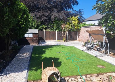 Garden project by TJ Hughes