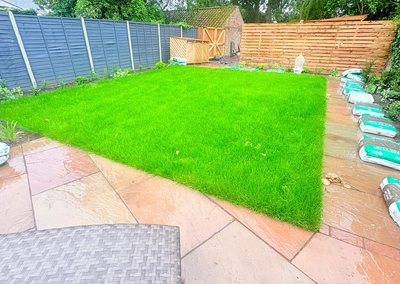 Garden project by TJ Hughes